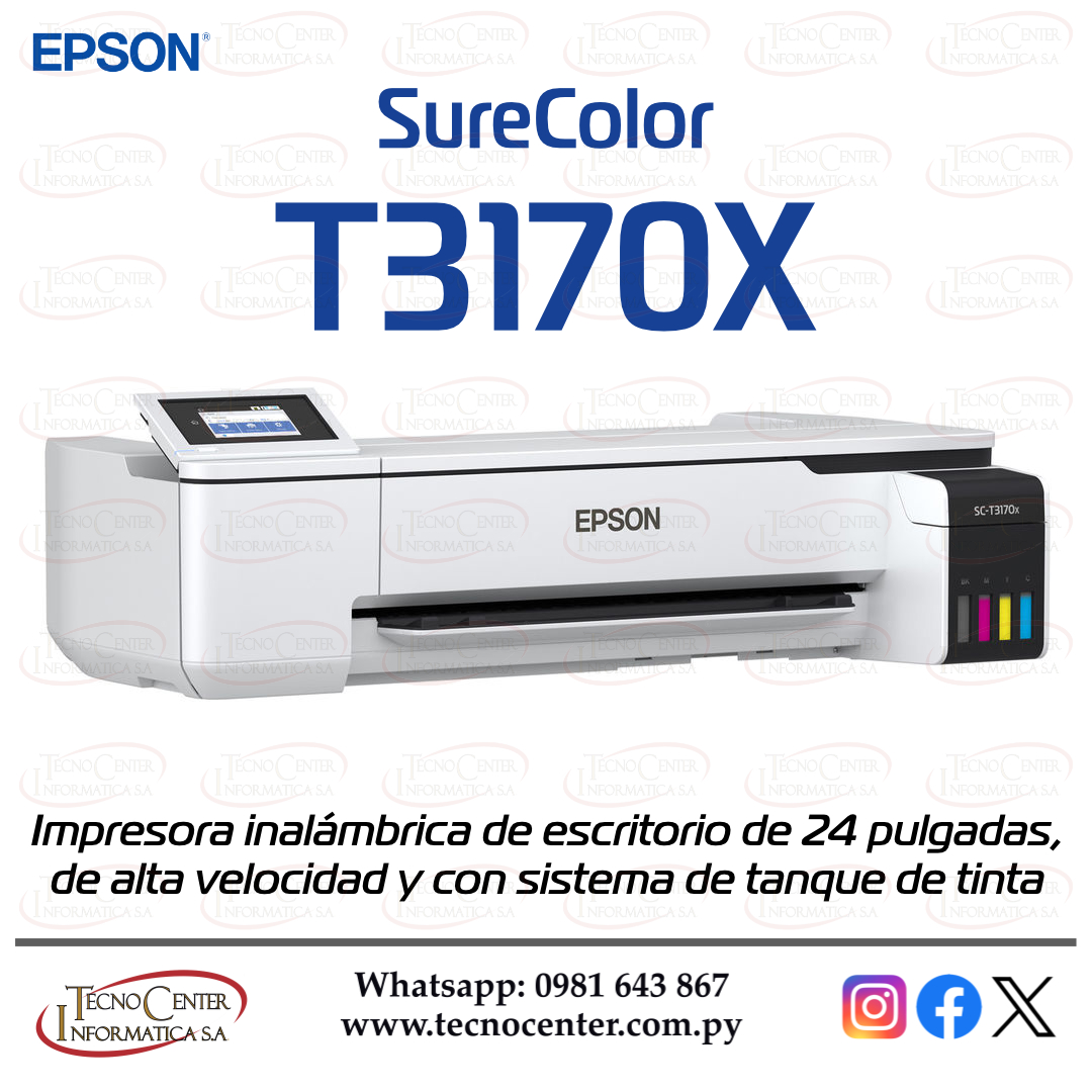 Impresora Epson SureColor T3170X 24”